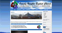 Desktop Screenshot of ormsbyheights.com